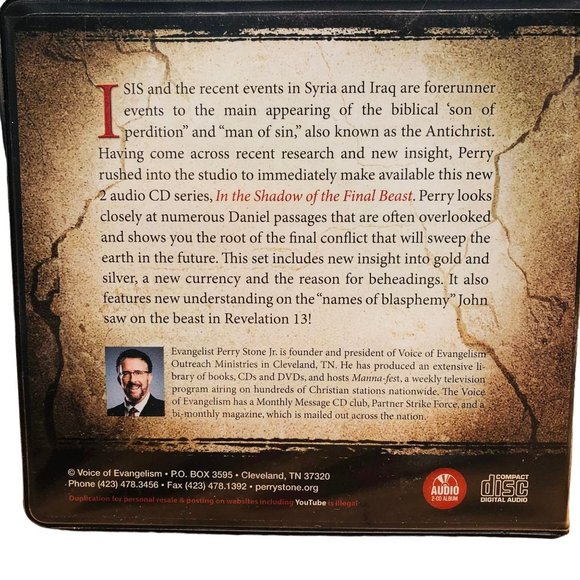 In the Shadow of the FINAL BEAST Isis Factor Kingdom of Antichrist 2 CDs Perry S - Picture 2 of 3